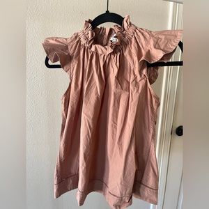 Sleeveless ruffle top Size 0 Sea New York